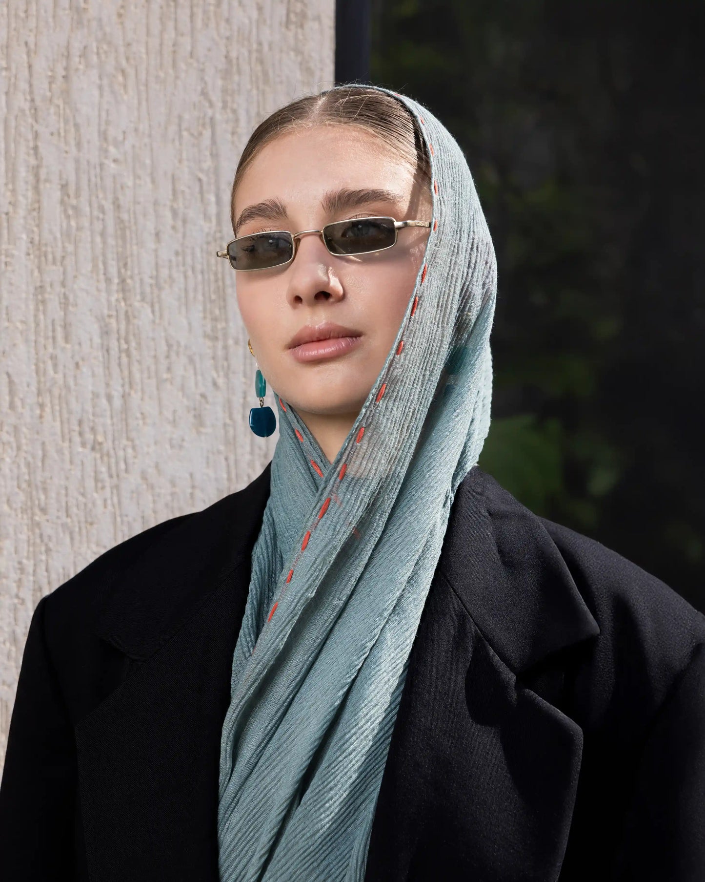 Emerald in Aqua
