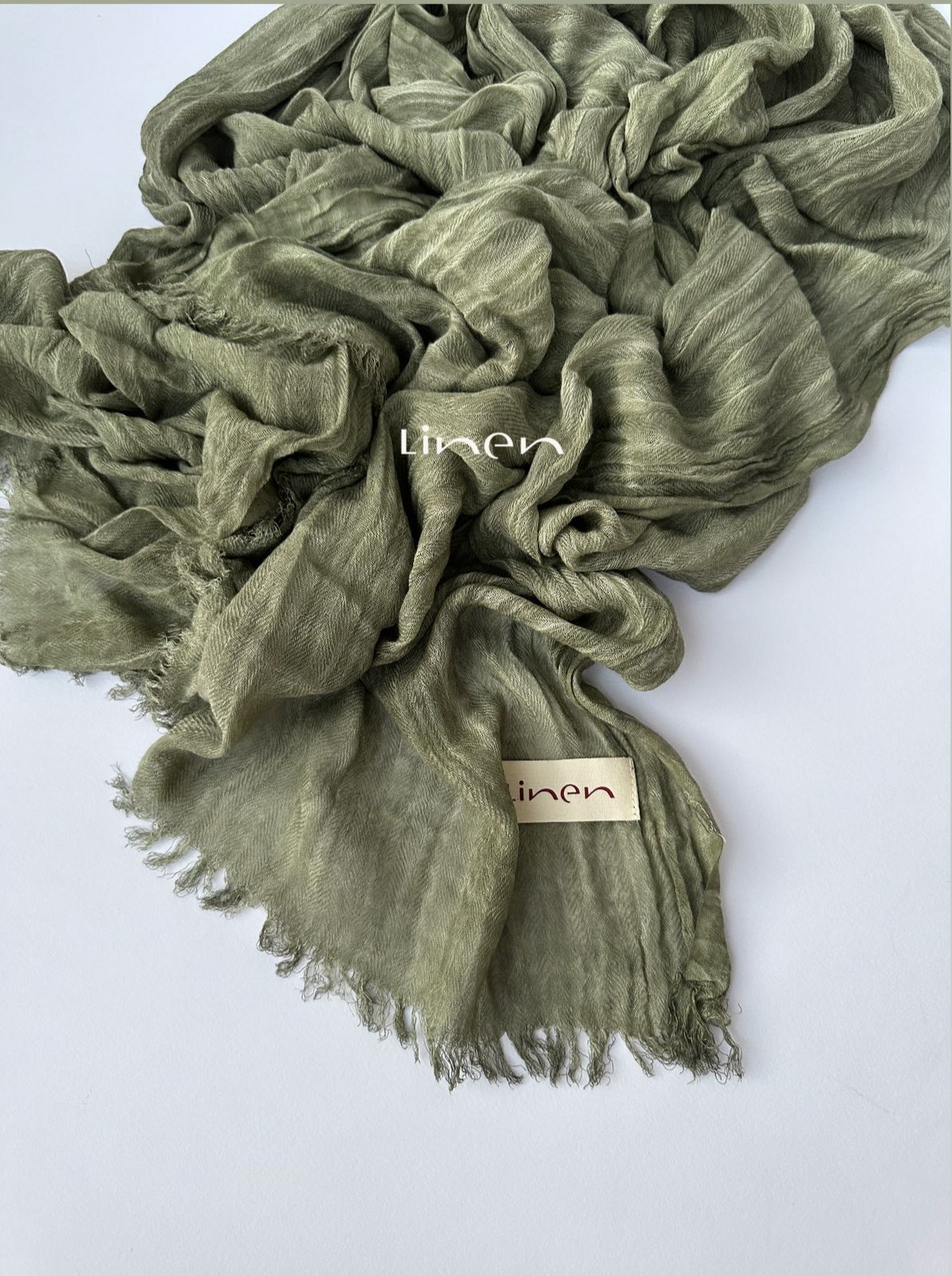 Feather Cotton In Olive