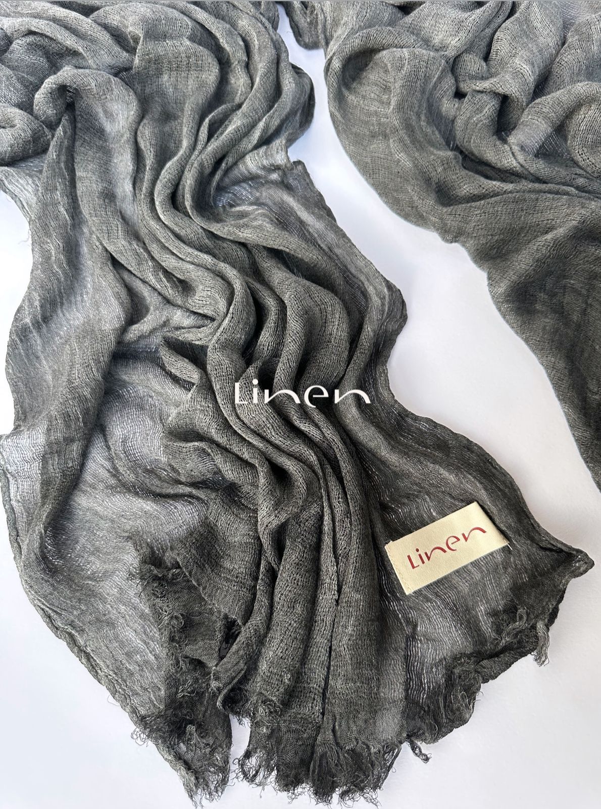 Velvet Cotton in Black Stone