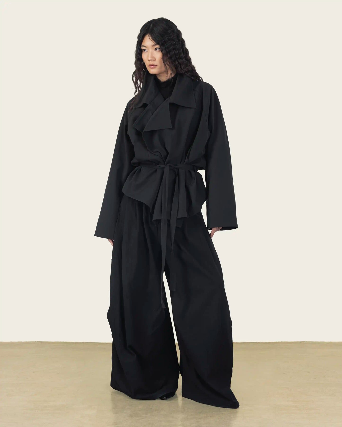 Black Trench Jacket