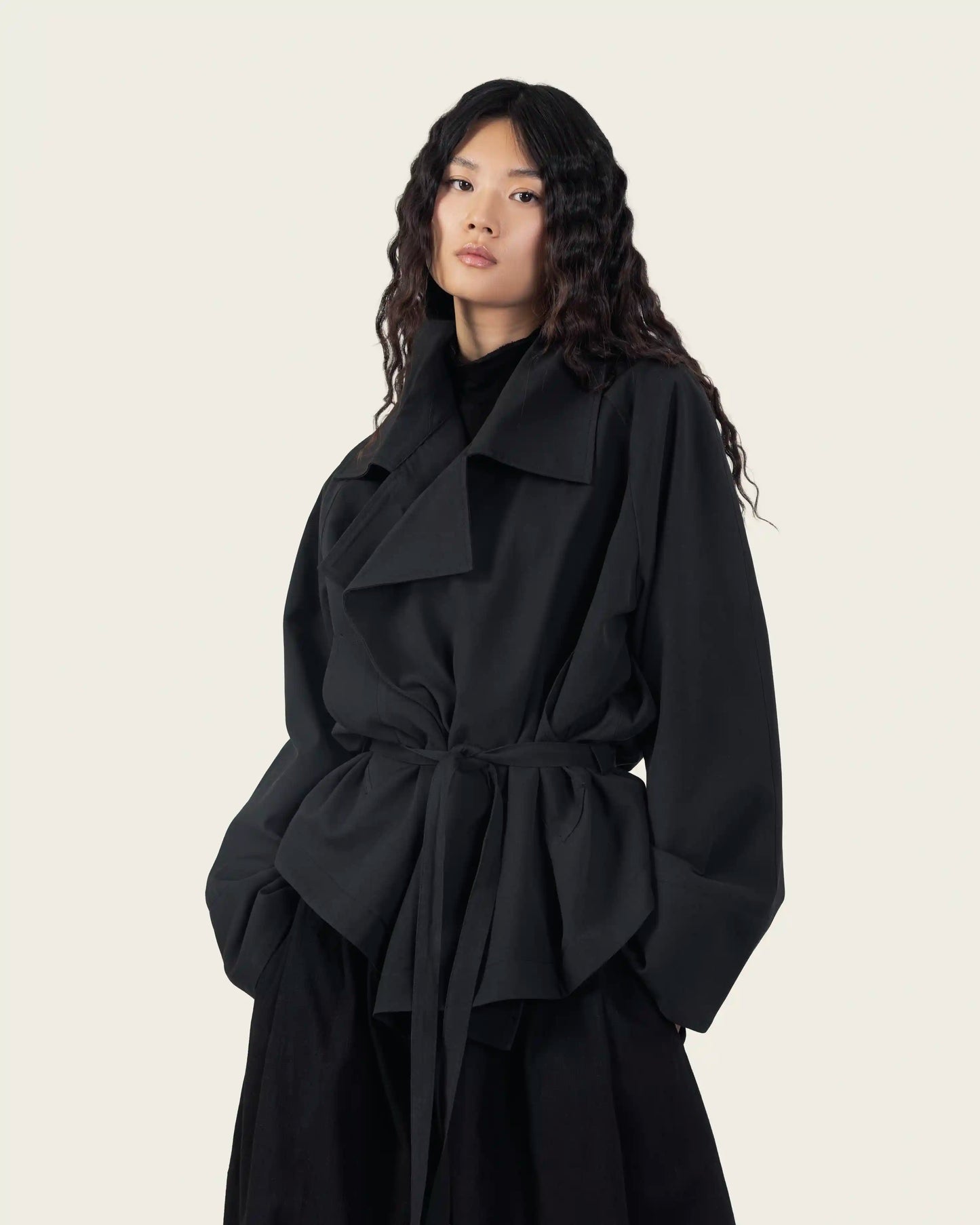 Black Trench Jacket