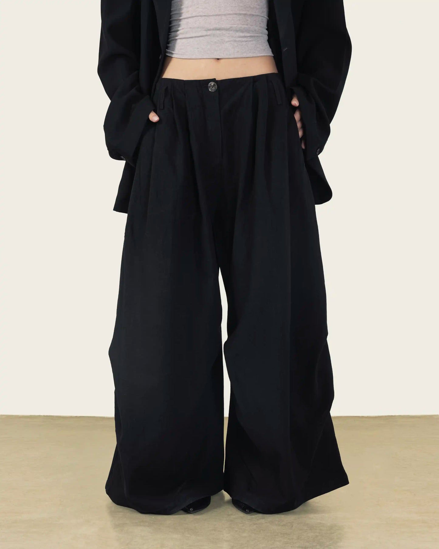 Black Suit Pants