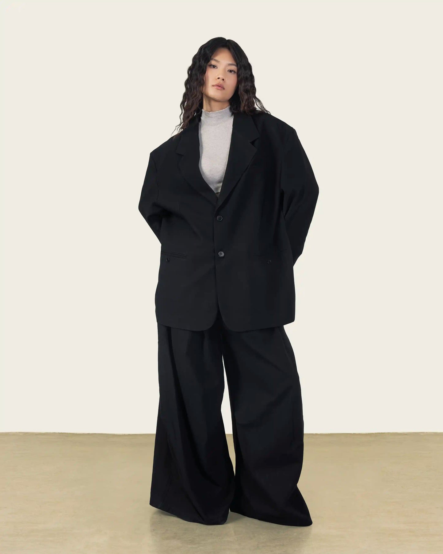 Black Suit Pants