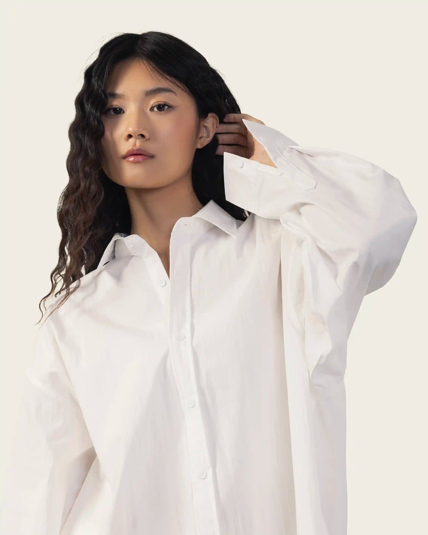White Poplin Shirt