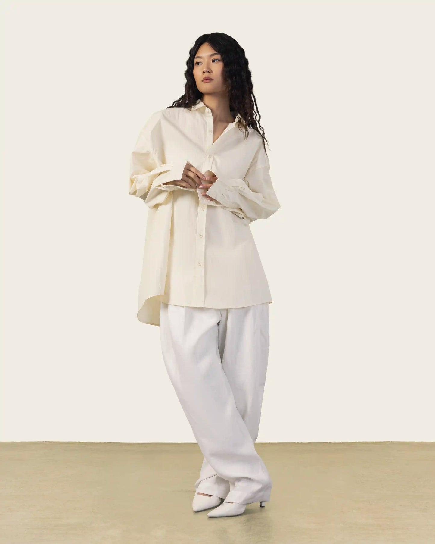 Butter Yellow Poplin Shirt