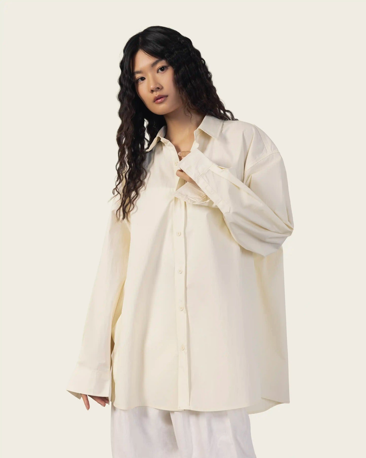Butter Yellow Poplin Shirt