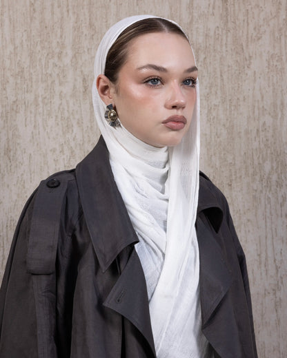 Silky Cotton in Off White