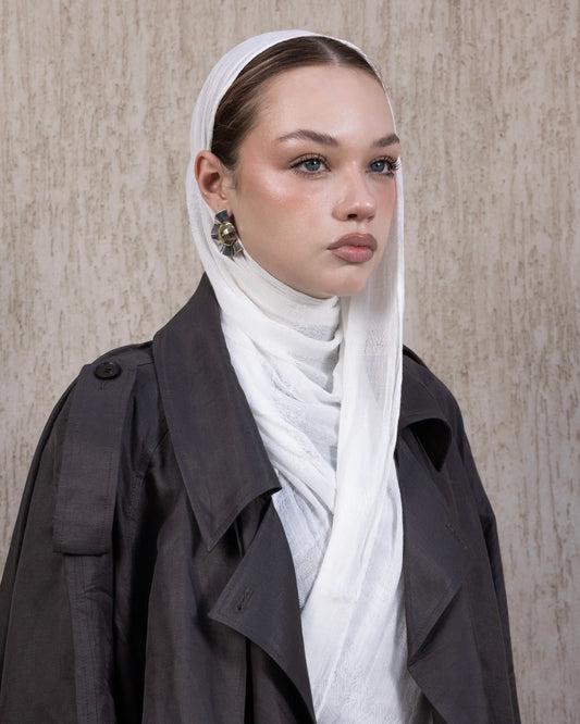 Silky Cotton in Off White