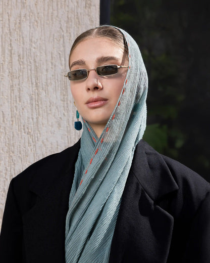 Emerald in Aqua