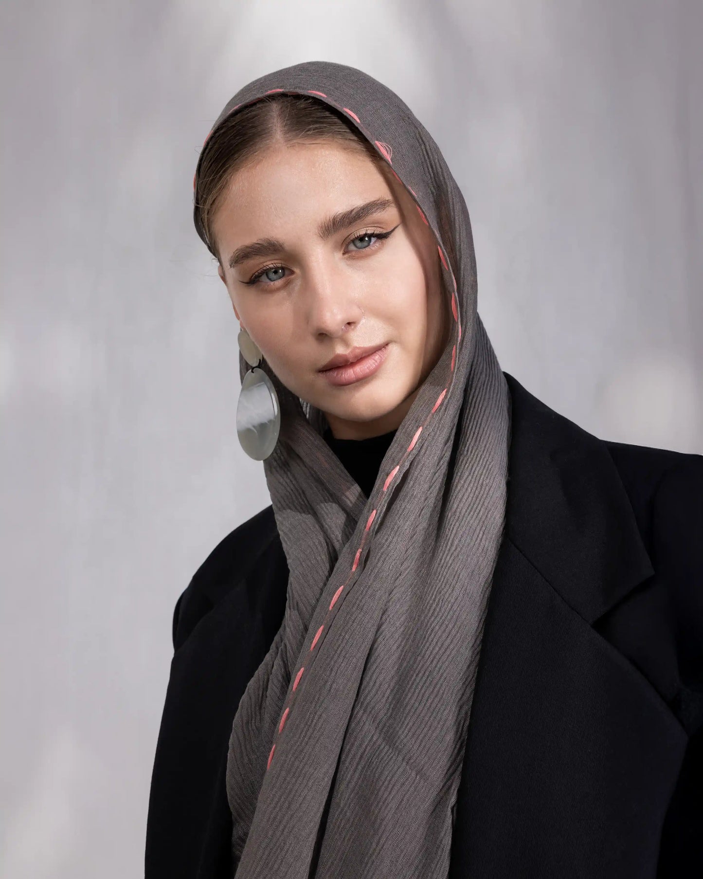 Emerald in Deep Gray