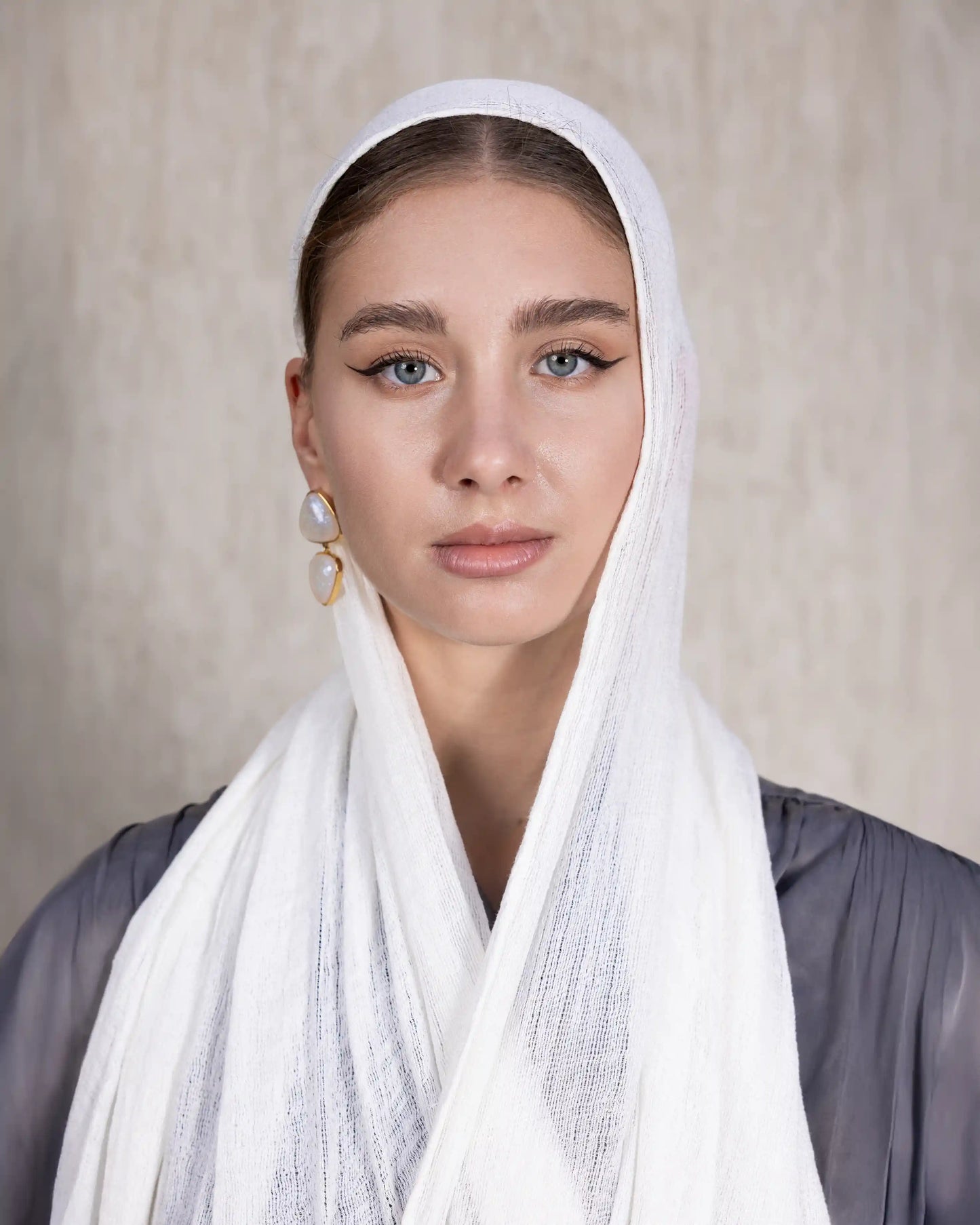 Velvet Cotton in Off White