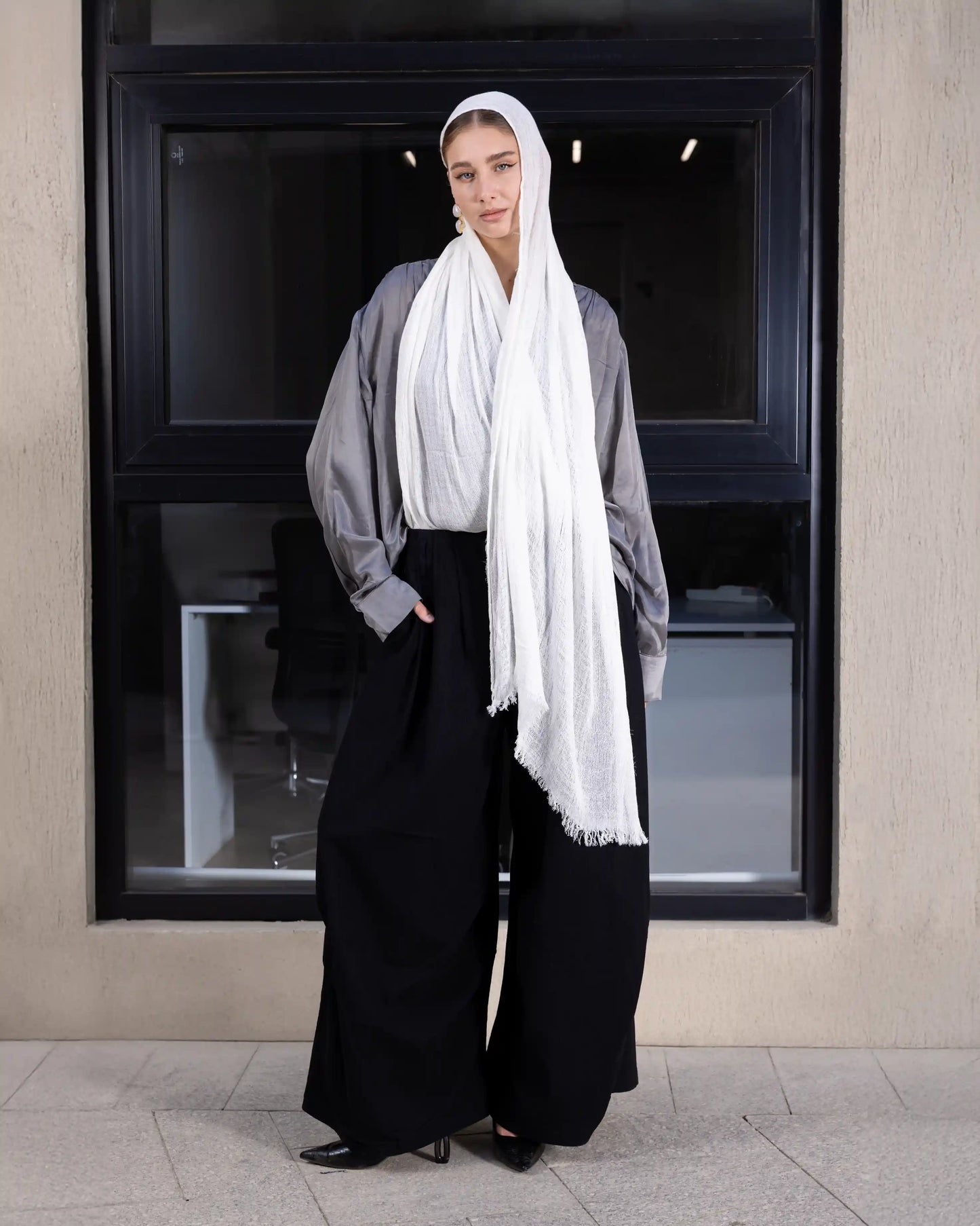 Velvet Cotton in Off White