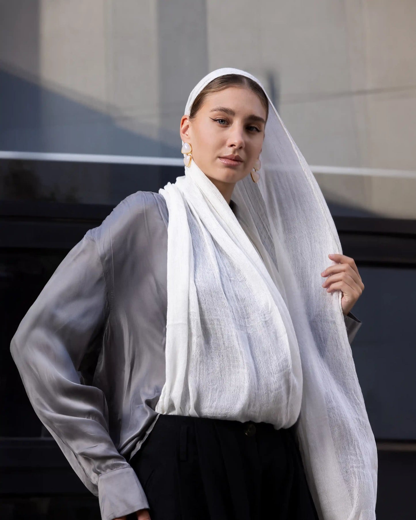 Velvet Cotton in Off White