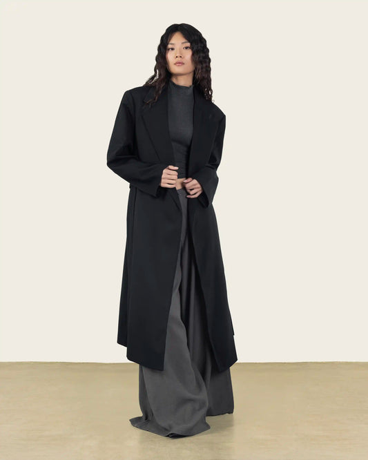Black Wool Coat