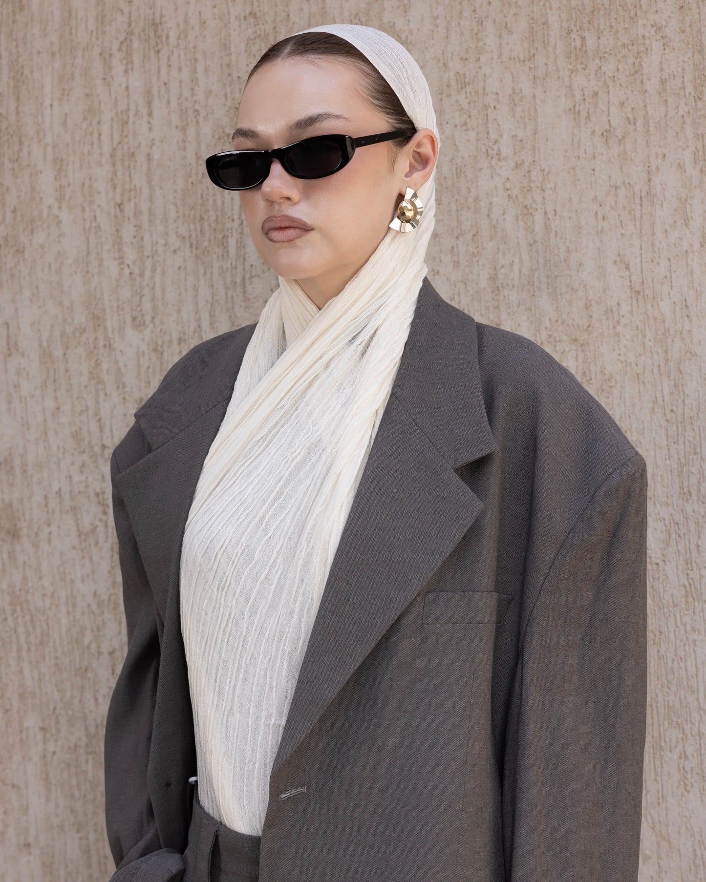 Feather Cotton in Off White