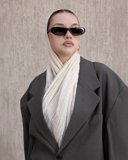 Feather Cotton in Off White