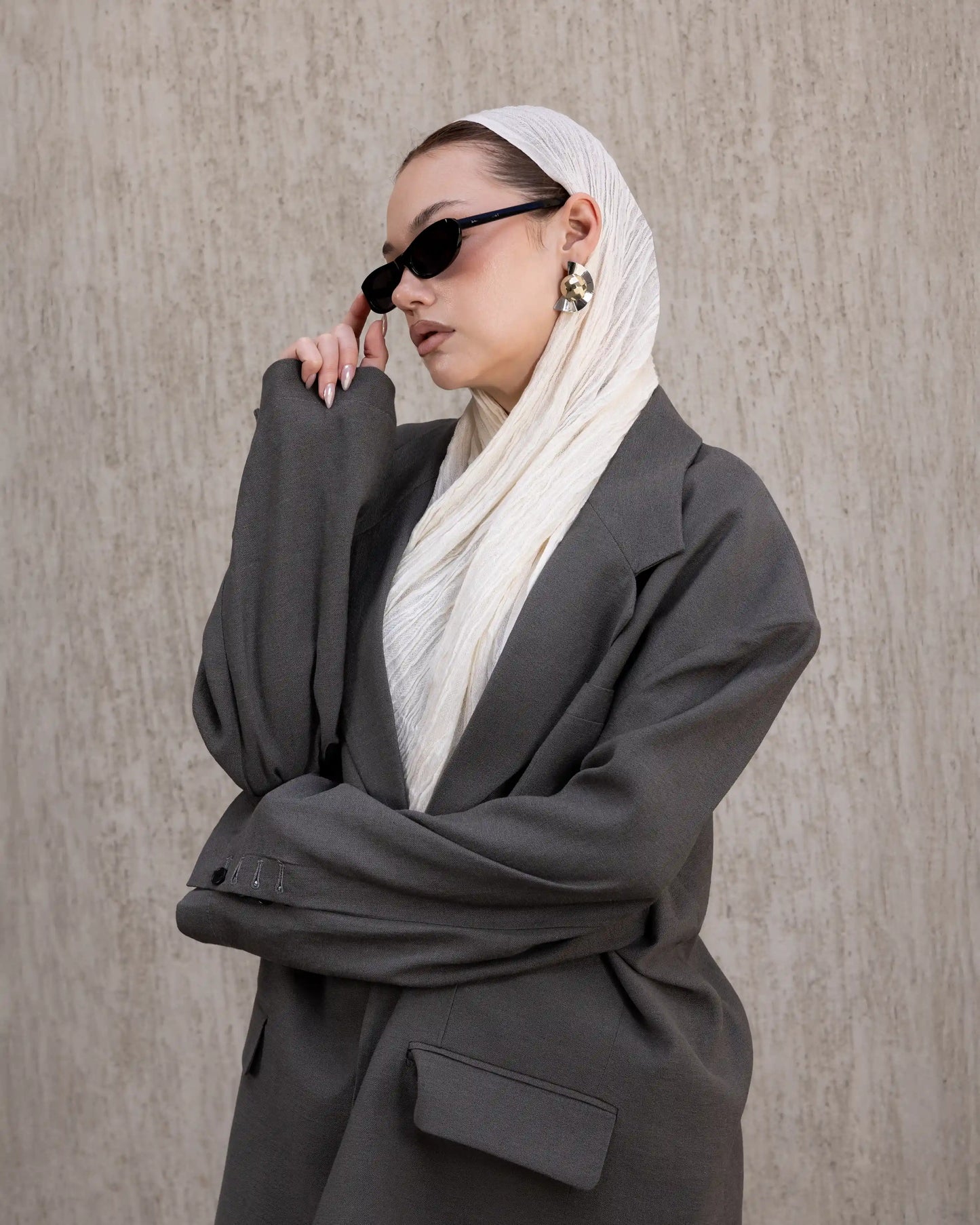 Feather Cotton in Off White