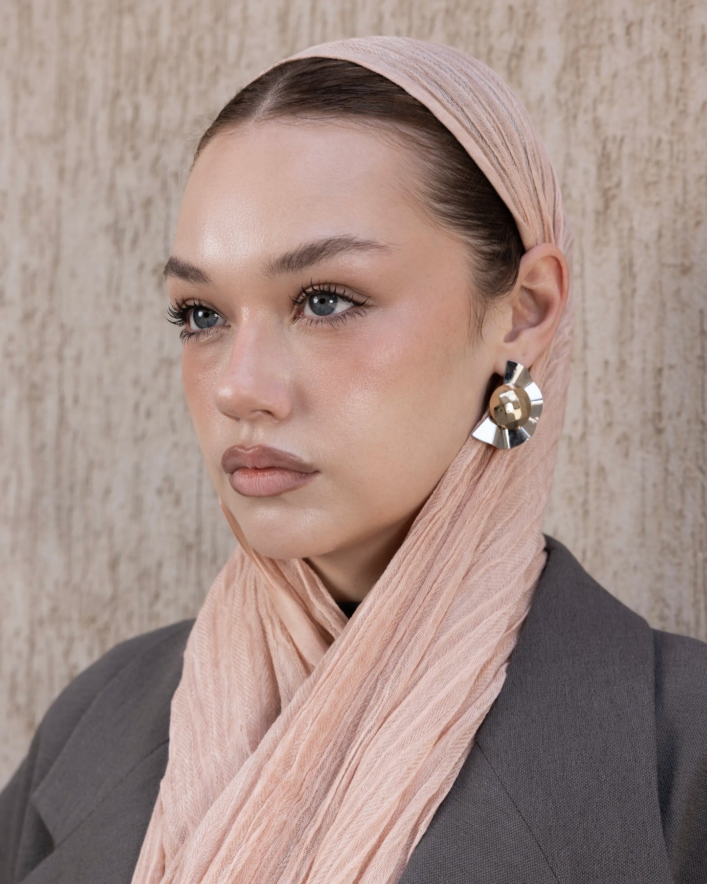 Feather Cotton in Nude