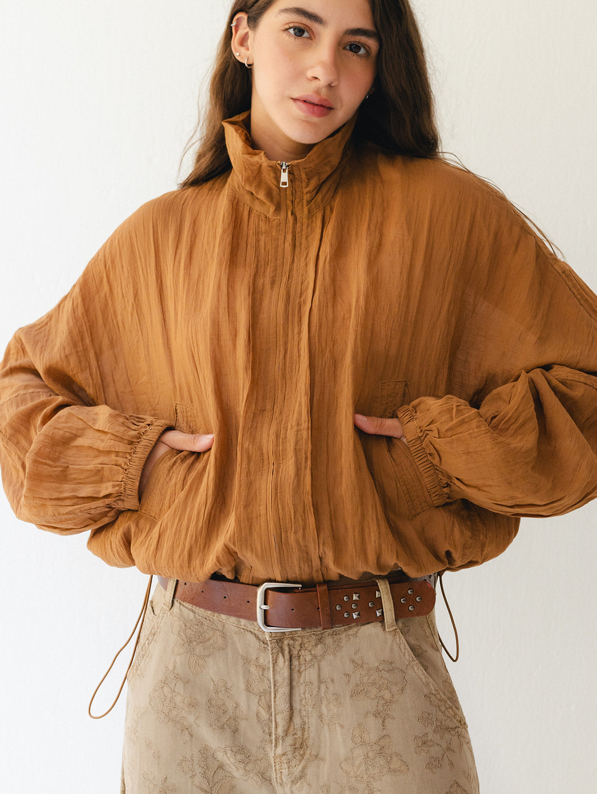 Carmel Ruffled Sweat Shirt