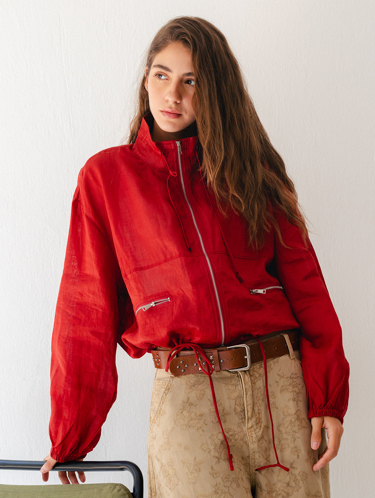 Dark Red Sweat Shirt