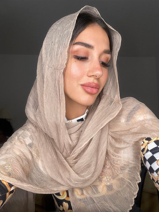 Ruffled Chiffon