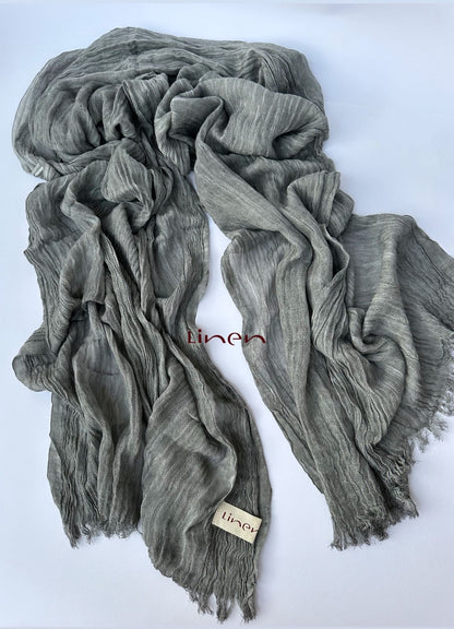 Feather Cotton in Grey