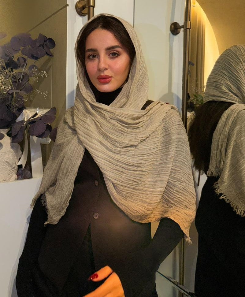 Feather Cotton In Light Beige