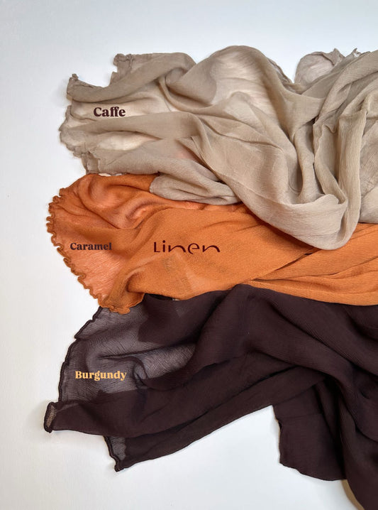 Ruffled Chiffon