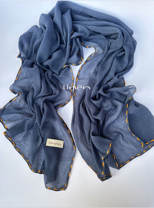 Emerald in Midnight Teal