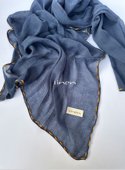 Emerald in Midnight Teal