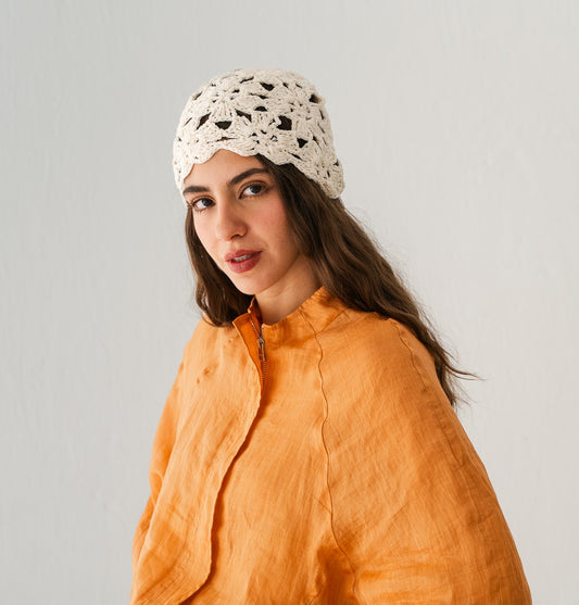Summer Daisy Hat In Off-White