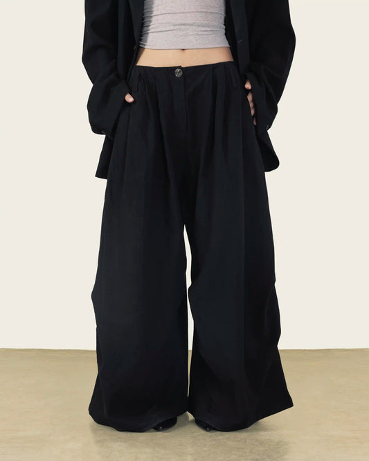 Black Suit Pants