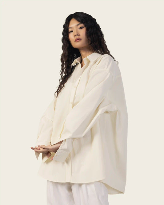 Butter Yellow Poplin Shirt