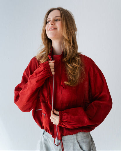Dark Red Sweat Shirt