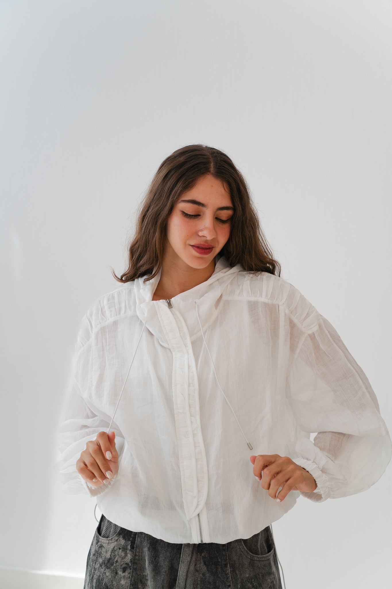 White Sweat Shirt