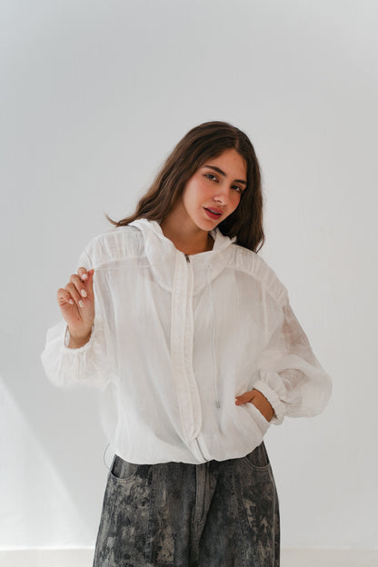 White Sweat Shirt