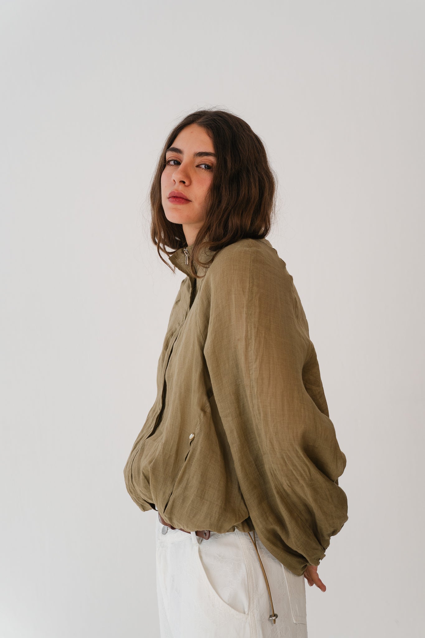 Olive Sweat Shirt